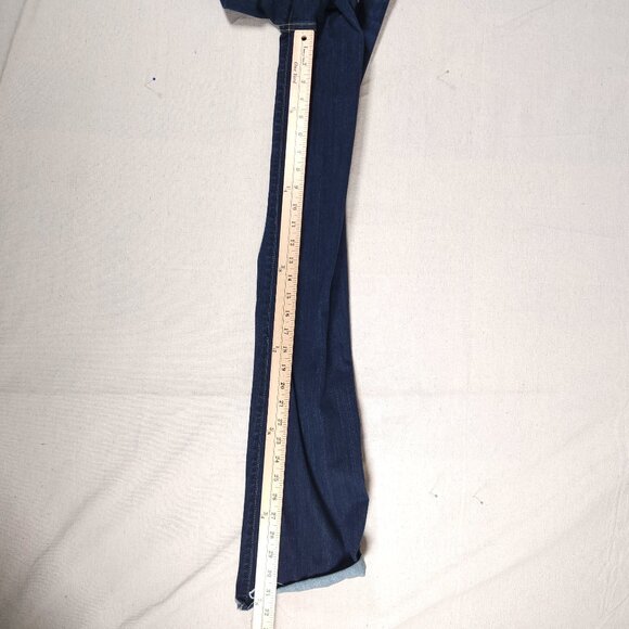 Judy Blue Womens Flare Jeans Size 1/25 Dark Wash Stretch Denim High Rise Boho - Picture 7 of 14